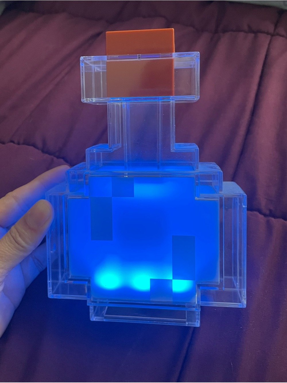 Minecraft Potion night light / toy